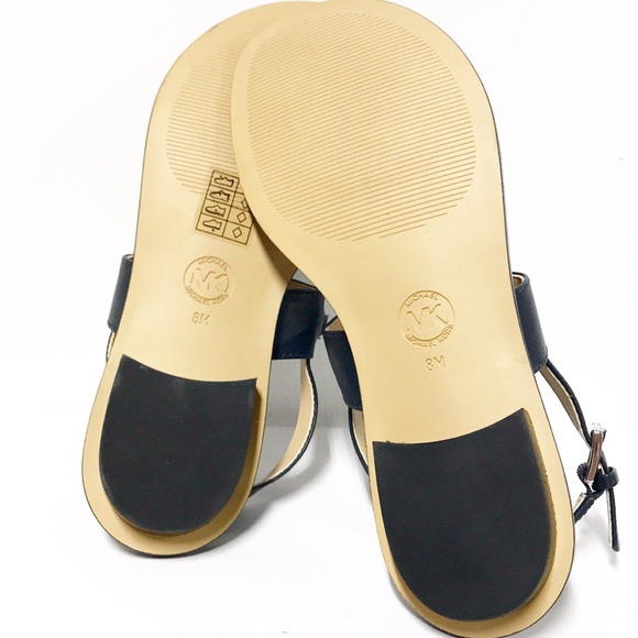 New! MICHAEL KORS Leather Sandals - Picture 5 of 8